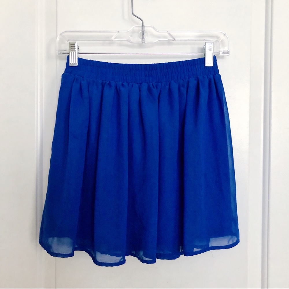 Red and Blue Skirts